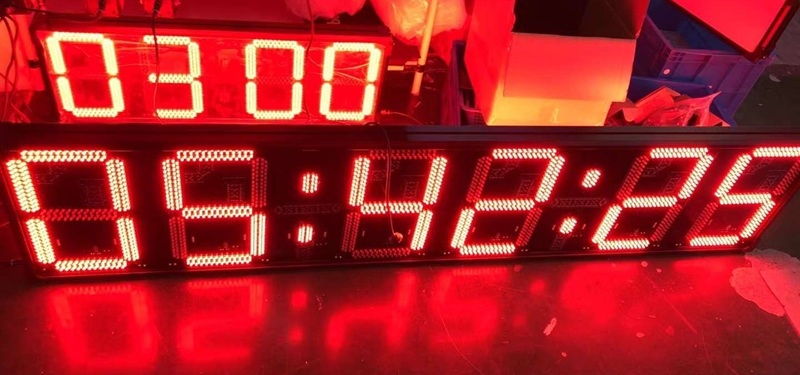 Bảng led ma trận hiển thị thời gian